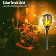 Solar Fire Light with flame effect
