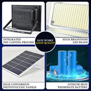 100W Solar Flood Light